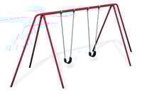View 2 3/8 Galvanized 10' Tripod Swing slide