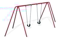 View 3 1/2 Galvanized 8' Tripod Swing slide