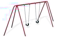 View 3 1/2” Painted 8’ Tripod Swing slide