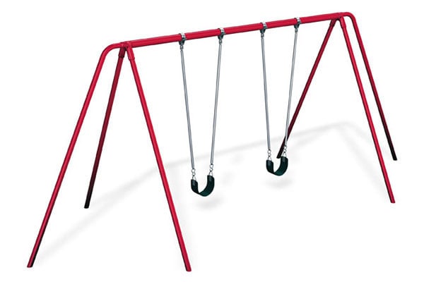 3 1/2” Painted 10’ Tripod Swing 1