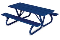 View Heavy Duty Table 6' Aluminum Painted slide