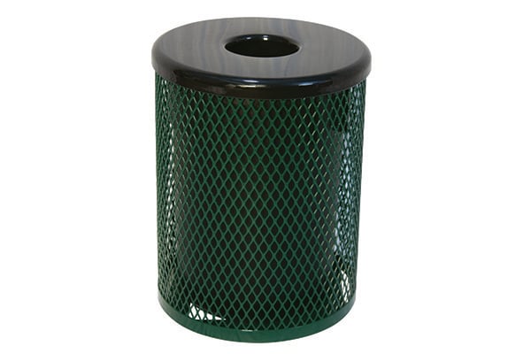 Litter Receptacle Flat Top Inground 1