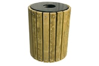 View Rustic Receptacle 20Gal Portable slide