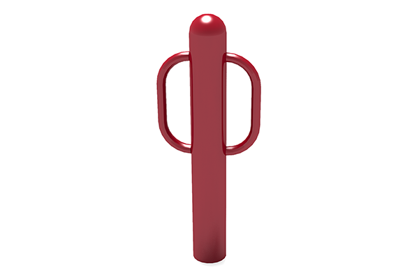 Bollard 2-Loop Galvanized Inground 1