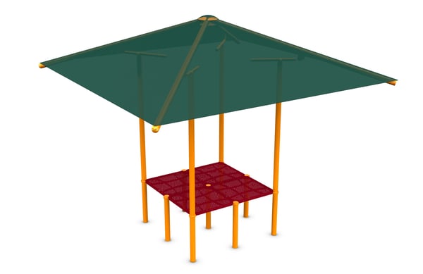 4 Deck Square Shade 