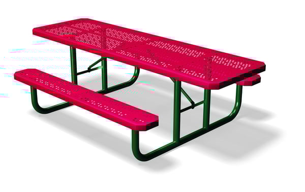 8' Heavy Duty Picnic Table ADA 