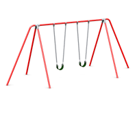 View 2 3/8 Galvanized 10' Tripod Swing slide