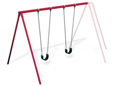 2 3/8” Galvanized 10’ Tripod Swing Add-A-Bay 1