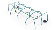 View Temple Trolley - Double Extended slide