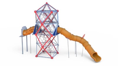 Meridian Square Helix Tower Nexus