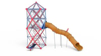 View Meridian Square Helix Tower with Slide slide