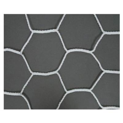 Soccer Net 4mm Hex B/W 