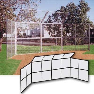 Chnlnk Backstop 20' W/Hood 