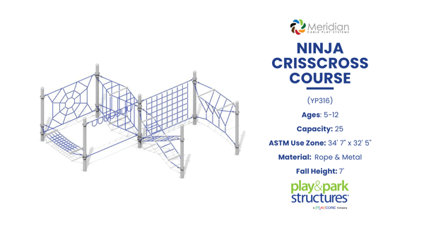 Meridian Ninja Crisscross Course video 1