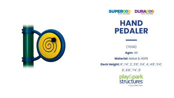 Hand Pedaler video 1