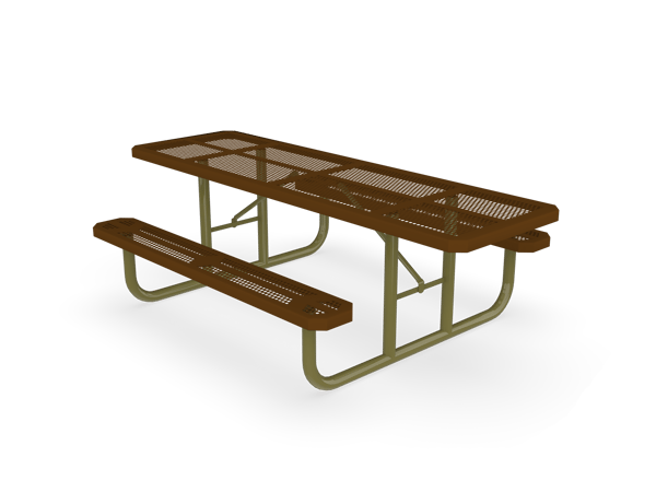 8' Heavy Duty Picnic Table ADA 