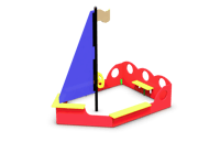 View Sailboat Sand Box slide