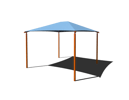 View Four Column Square Shade slide