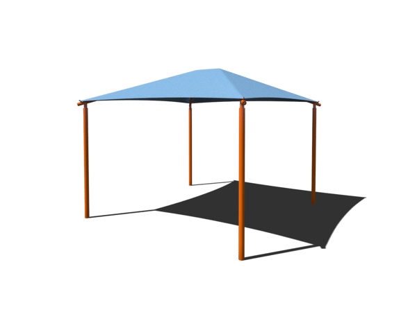 Four Column Square Shade 