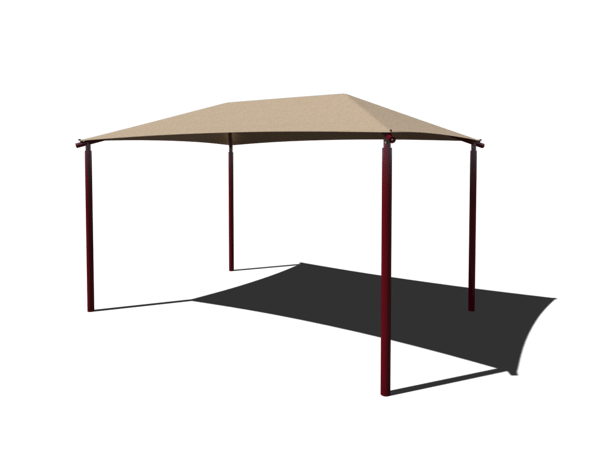 Four Column Rectangle Shade 