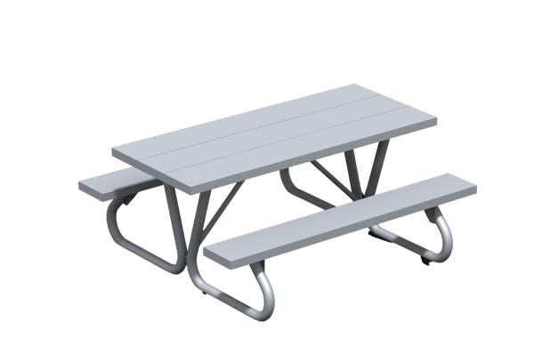 Standard Table Frames Painted 1