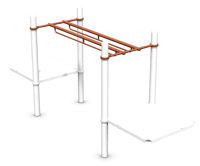 View Horizontal Double Rail Ladder - Link slide
