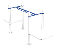 View Single Horizontal Rail Ladder slide