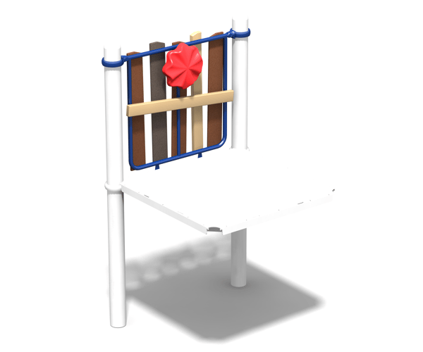 Slat Barrier with Rain Wheel 1