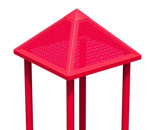 Peak Perforated Roof 