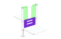 View HDPE Vertical Ladder slide