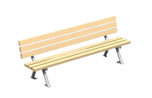 2-Leg Portable Bench 8' Douglas Fir 1