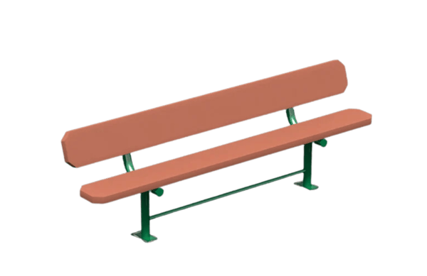 8' Bench Surface Mount 1