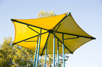 View Hex Canopy Fabric Shade slide