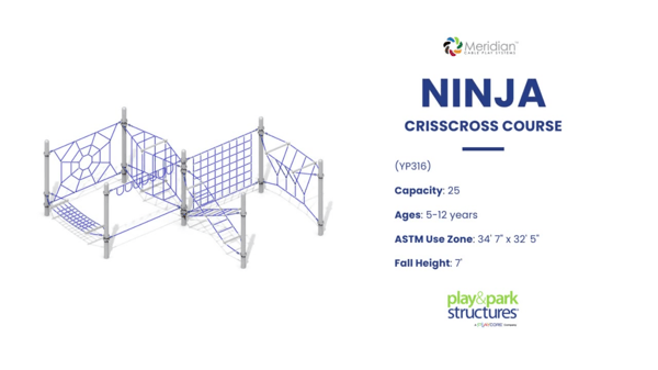 Meridian Ninja Crisscross Course video 1