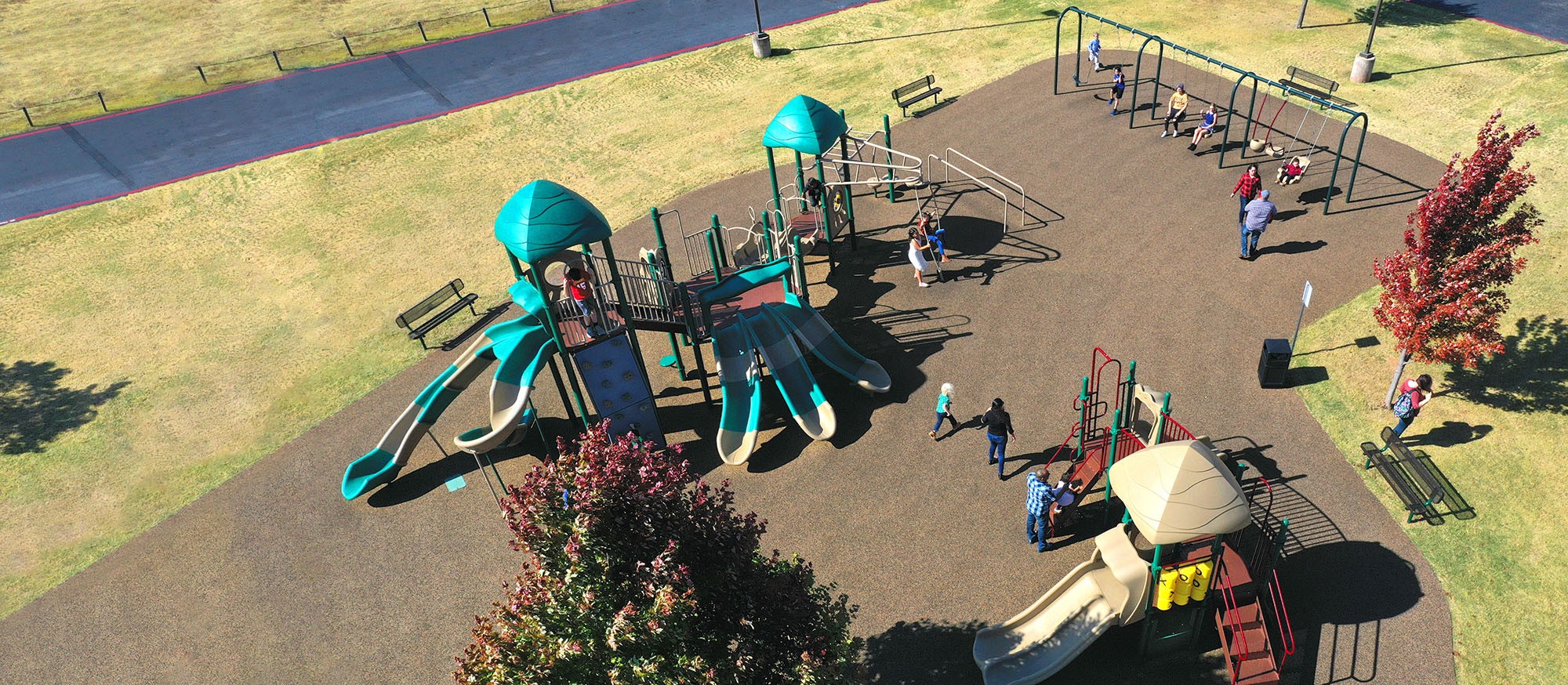st-monica-overhead-view-playground