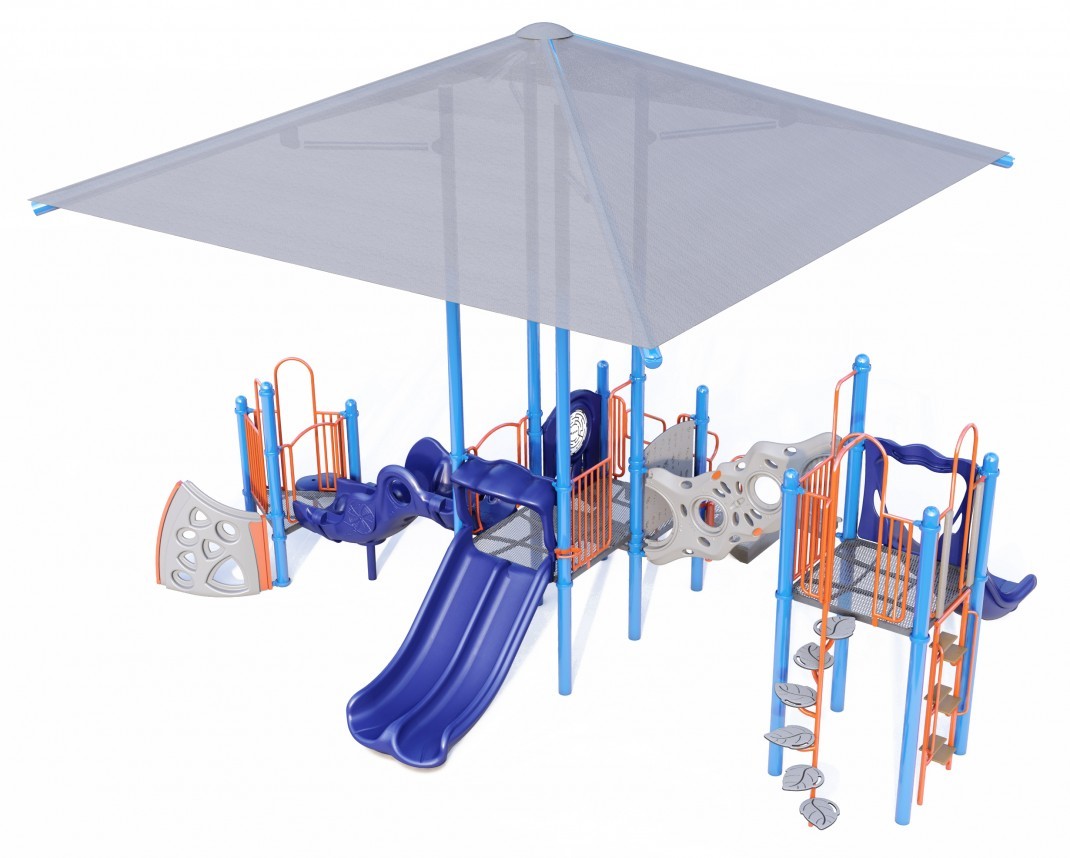 3D rendering of Jamboree blue and orange park