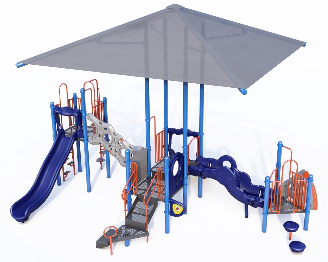 3D rendering of Jamboree blue and orange park