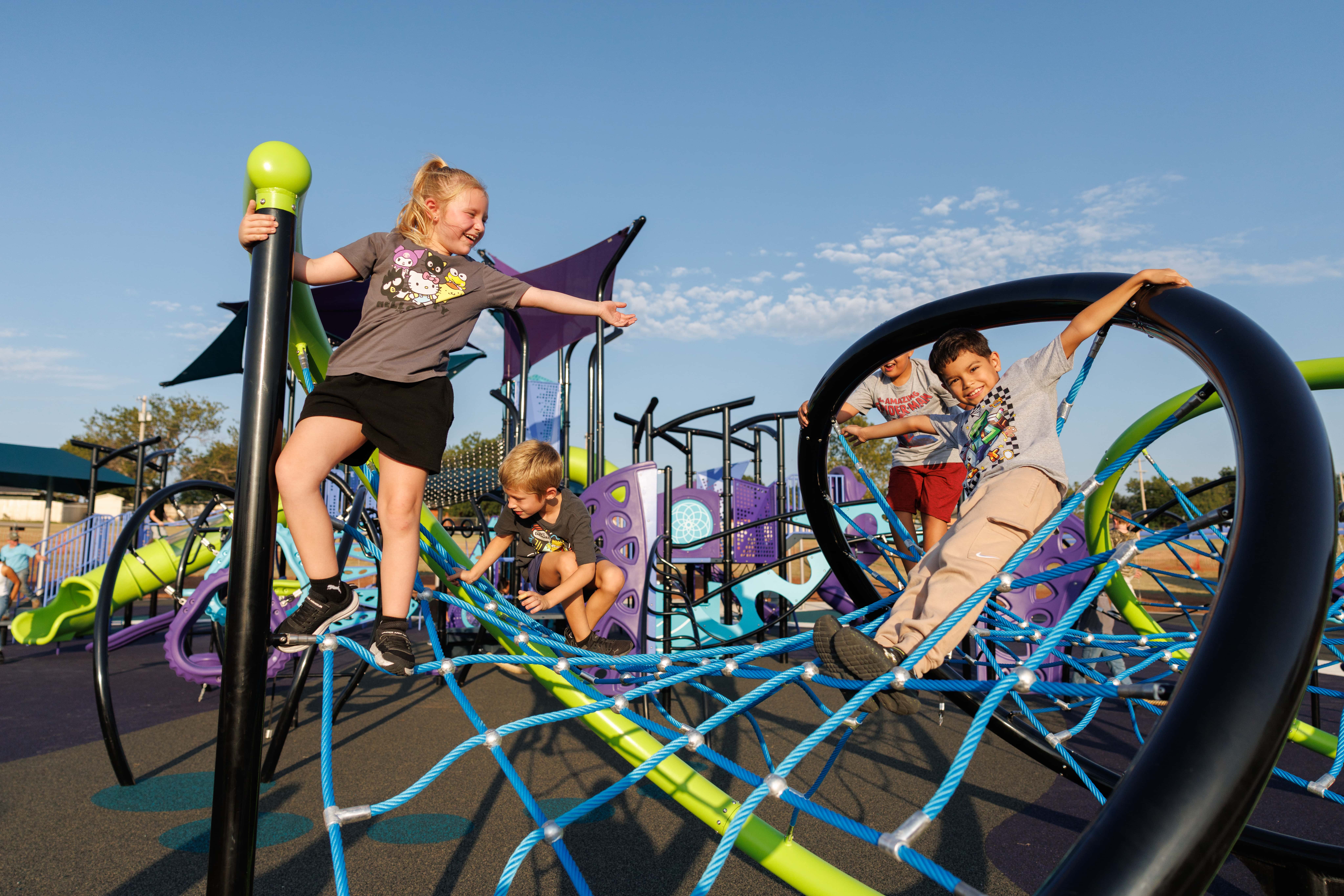Featured image of Physical Fitness Through Fun: How Playgrounds Help Kids Stay Active